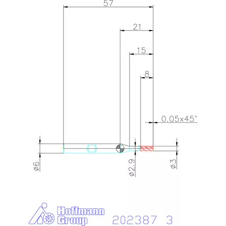Garant Garant Master INOX VHM maró HPC 3 mm