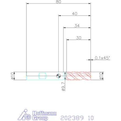 Garant Garant Master INOX VHM maró HPC 10 mm