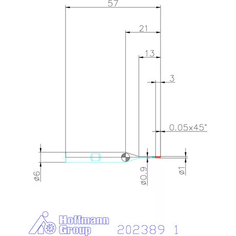 Garant Garant Master INOX VHM maró HPC 1 mm