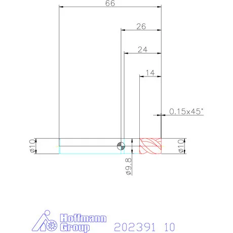 Garant VHM maró MTC 10 mm