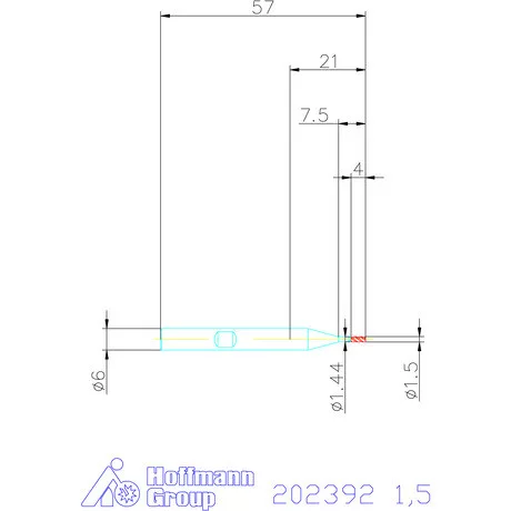 Garant VHM maró MTC 1,5 mm