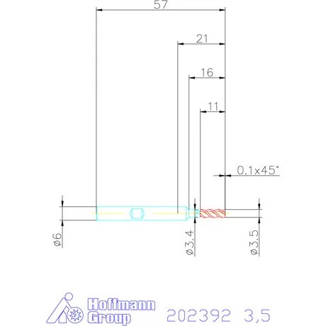 Garant VHM maró MTC 3,5 mm