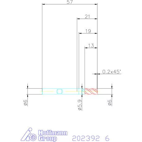 Garant VHM maró MTC 6 mm