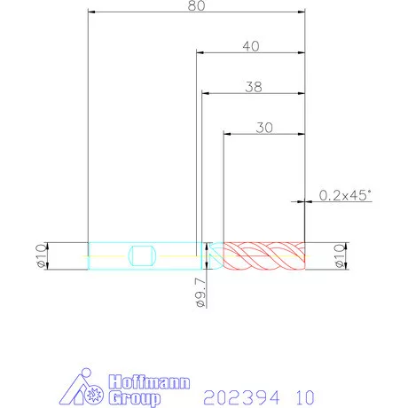 Garant VHM maró MTC 10 mm