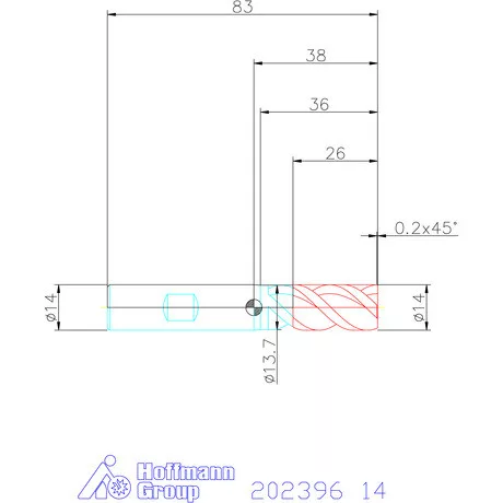 Garant VHM maró MTC 14 mm