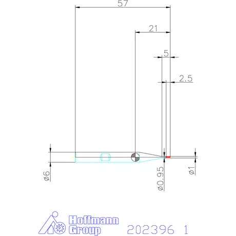 Garant VHM maró MTC 1 mm