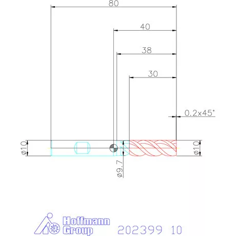 Garant VHM maró MTC 10 mm