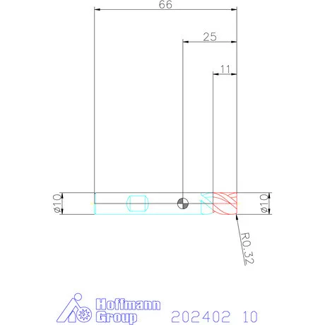 Garant Garant Master Steel PickPocket VHM nagyoló maró HPC 10 mm