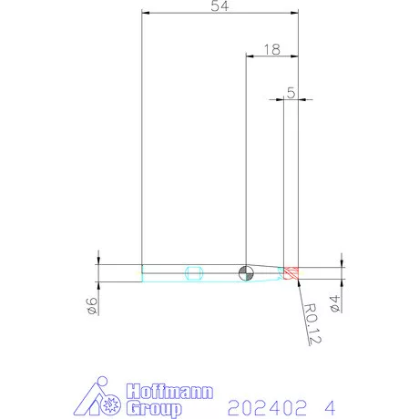 Garant Garant Master Steel PickPocket VHM nagyoló maró HPC 4 mm