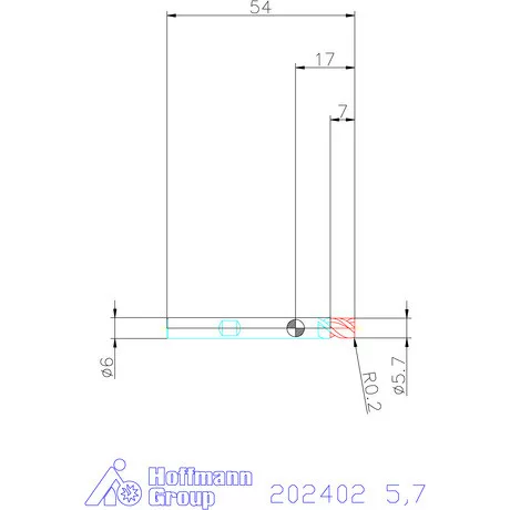 Garant Garant Master Steel PickPocket VHM nagyoló maró HPC 5,7 mm