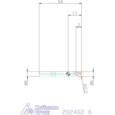 Garant Garant Master Steel PickPocket VHM nagyoló maró HPC 6 mm