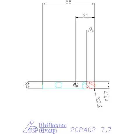 Garant Garant Master Steel PickPocket VHM nagyoló maró HPC 7,7 mm