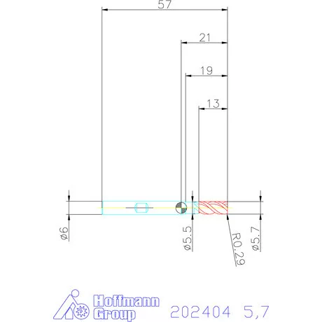 Garant Garant Master Steel PickPocket VHM nagyoló maró HPC 5,7 mm