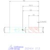Holex Holex Pro Steel VHM nagyoló maró HPC 17,5 mm