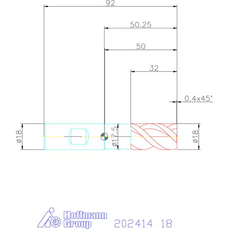 Holex Holex Pro Steel VHM nagyoló maró HPC 18 mm
