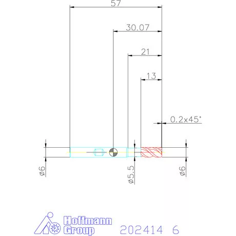 Holex Holex Pro Steel VHM nagyoló maró HPC 6 mm