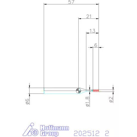 Garant Garant Master Alu VHM maró HPC 2 mm