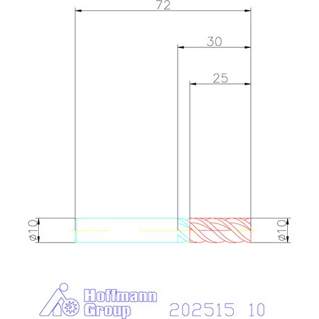 Garant VHM maró 10 mm