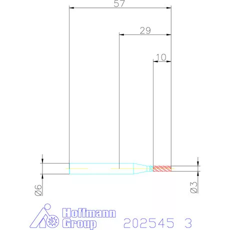 Holex VHM maró 3 mm