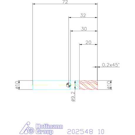 Garant VHM maró HPC 10 mm