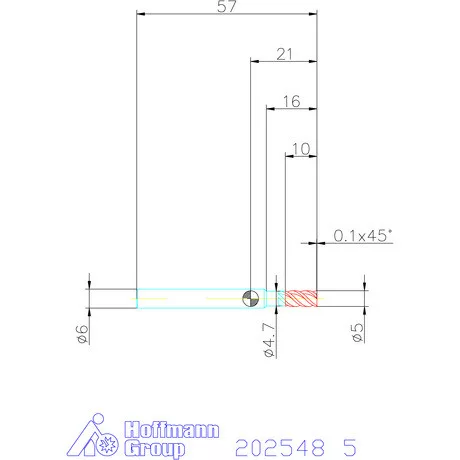 Garant VHM maró HPC 5 mm