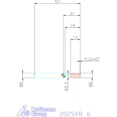 Garant VHM maró HPC 6 mm