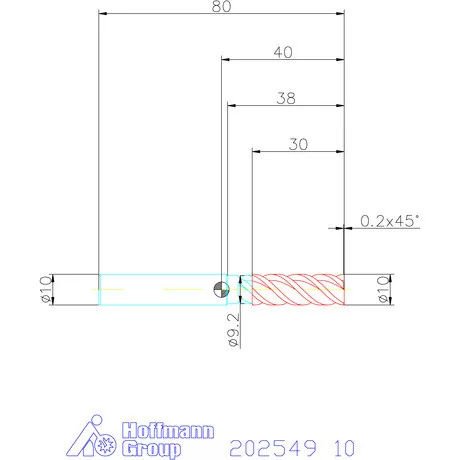 Garant VHM maró HPC 10 mm