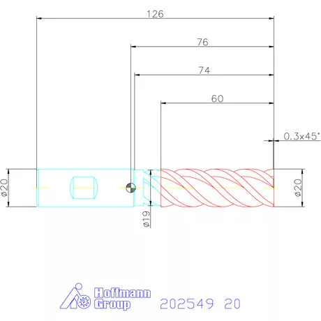 Garant VHM maró HPC 20 mm