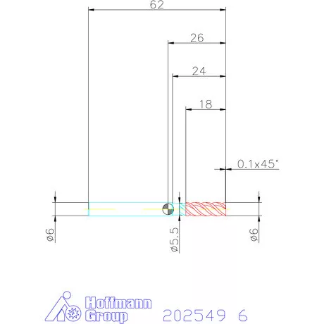 Garant VHM maró HPC 6 mm