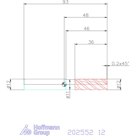 Garant VHM maró HPC 12 mm