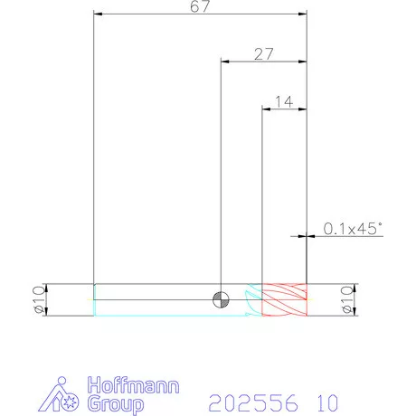 Garant VHM maró 10 mm