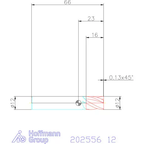 Garant VHM maró 12 mm