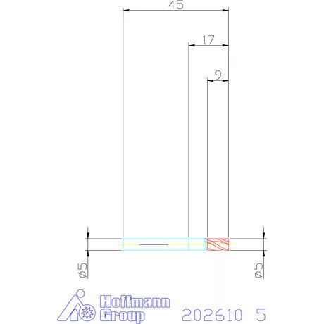 Holex VHM maró 5 mm