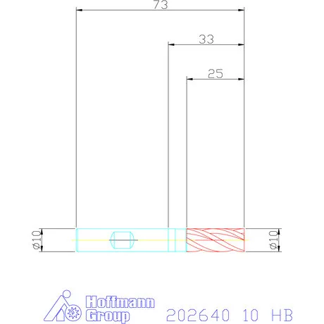 Garant VHM maró 10 mm