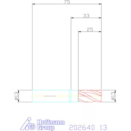 Garant VHM maró 13 mm