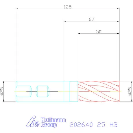Garant VHM maró 25 mm