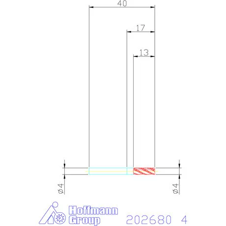 Holex VHM maró 4 mm