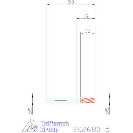 Holex VHM maró 5 mm