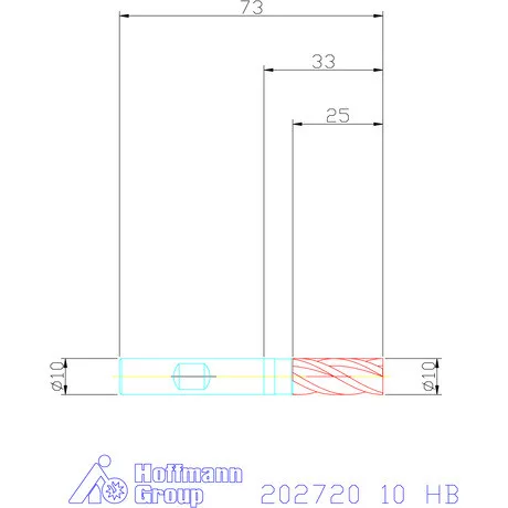 Garant VHM maró 10 mm