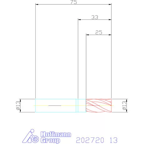 Garant VHM maró 13 mm