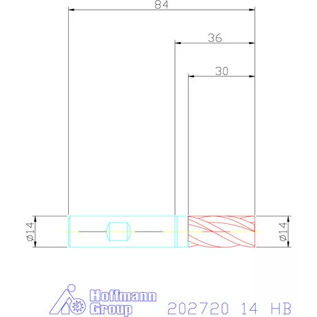 Garant VHM maró 14 mm