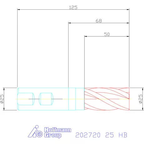 Garant VHM maró 25 mm