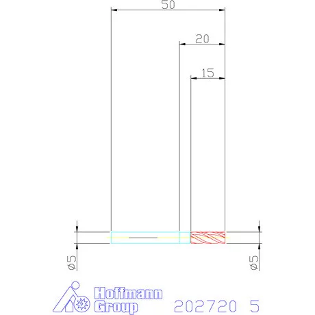 Garant VHM maró 5 mm