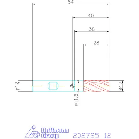 Garant VHM maró 12 mm