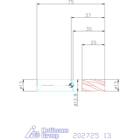 Garant VHM maró 13 mm