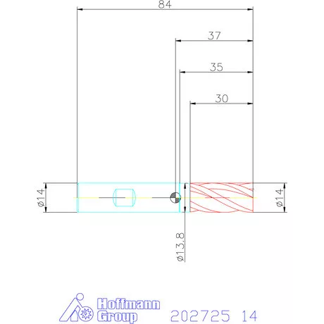 Garant VHM maró 14 mm