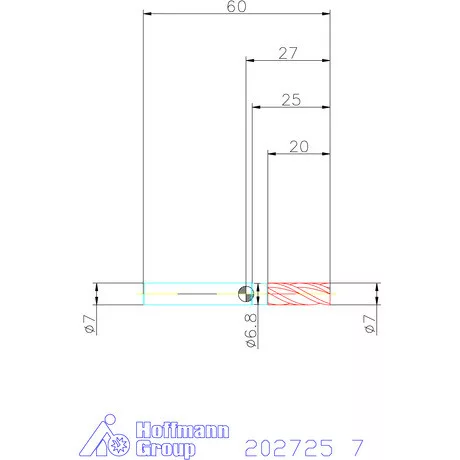 Garant VHM maró 7 mm