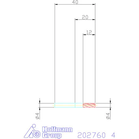 Holex VHM maró 4 mm