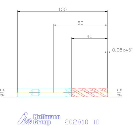 Garant VHM maró 10 mm