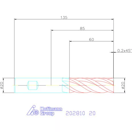Garant VHM maró 20 mm